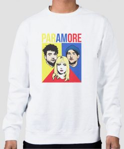 Sweatshirt White Still into You Paramore