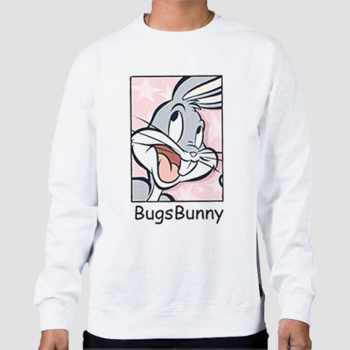 Sweatshirt White The Looney Tunes Bugs Bunny