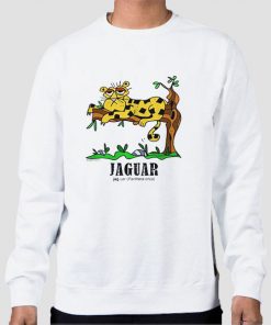 Sweatshirt White The Mountain Jaguar