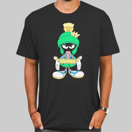 Angry Mad Face Marvin the Martian Shirt