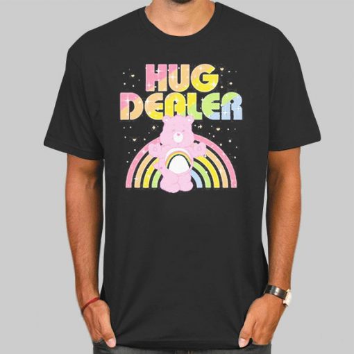 T Shirt Black Care Bear Hug Dealer