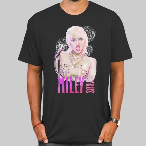 Midnight Sky Disco Miley Cyrus Shirt