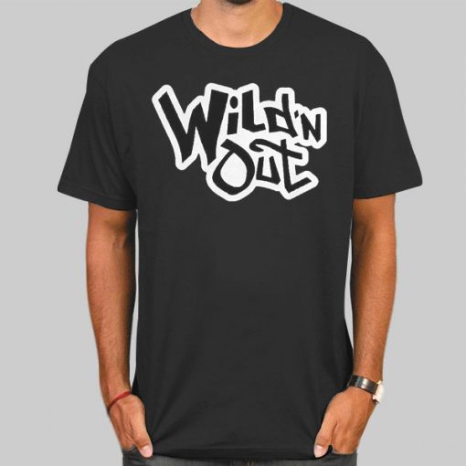 T Shirt Black Nick Cannon Wild N out