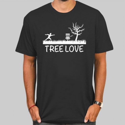 Vintage Tree Love Disc Golf Shirt