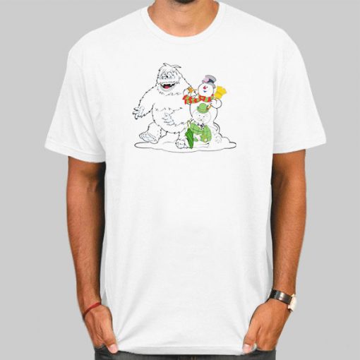 Christmas Abominable Snowman Rudolph T-Shirt