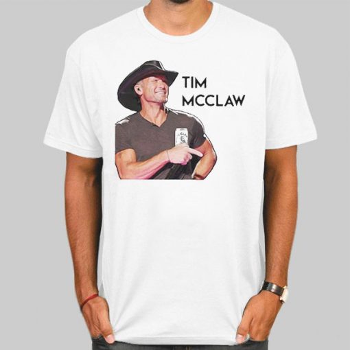 T Shirt White Claw Hard Seltzer Tim Mcgraw