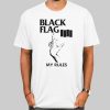 My Rules Black Flag T Shirt