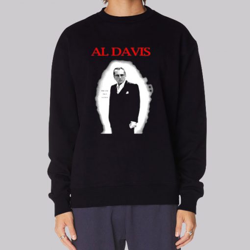 Black T shirt The One True Nation Al Davis