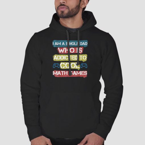 Hoodie Black Addicted to Cool Math Games