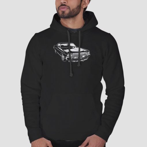 Hoodie Black Can't This Classic Car Grill