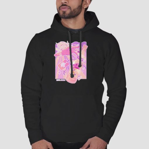 Hoodie Black Official Captain Puffy Merch
