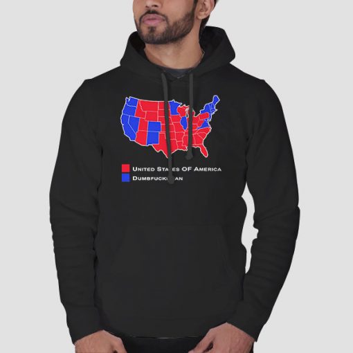 Hoodie Black United States 2016 Election Map
