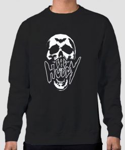 Sweatshirt Black Lilhuddy Merch Lilhuddy Skull