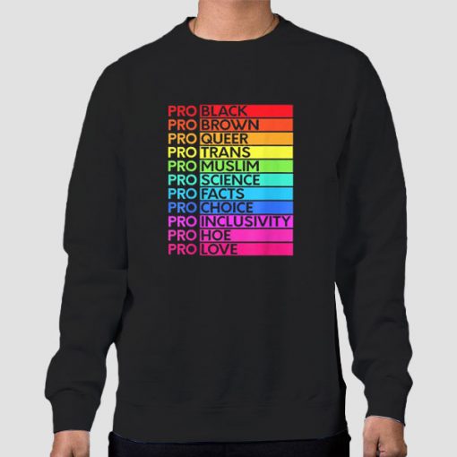 Sweatshirt Black Pro Black Pro Hoe