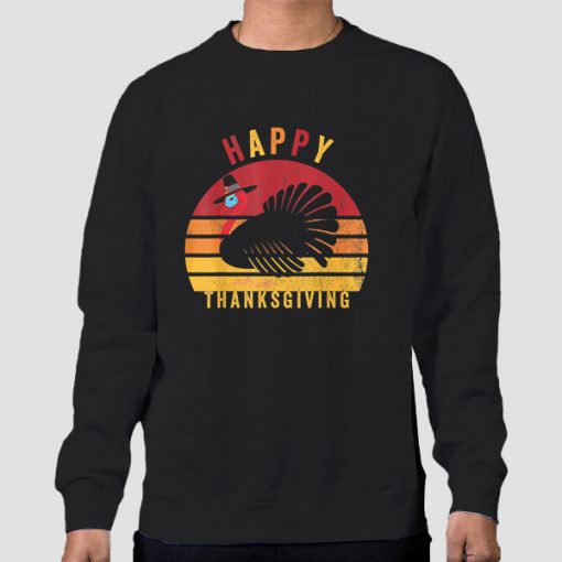 Sweatshirt Black Turkey Boys Thanksgiving