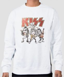 Sweatshirt White Ok Ko Kiss Cartoon Vintage Shirt