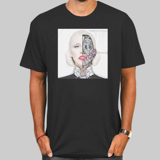 Bionic Album Christina Aguilera Merch Shirt