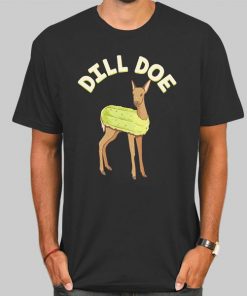 Pickle Dildo Funny Deer Shirt