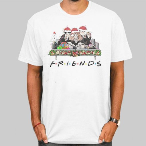 T Shirt White The Friends Tv Show Christmas