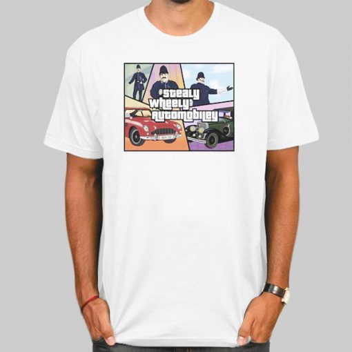 Vintage Stealy Wheely Automobiley Shirt
