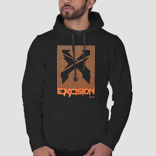 Excisionmerch Sliced Logo Hoodie