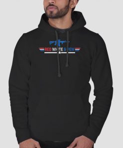The Red White and Pew Hoodie