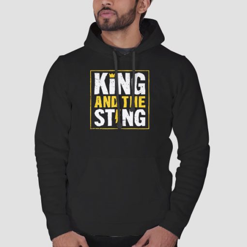 Hoodie Black Theo Von King and the Sting Merch