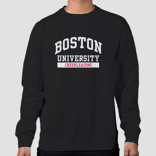 Boston University Merch Cheerleading Sweatshirt