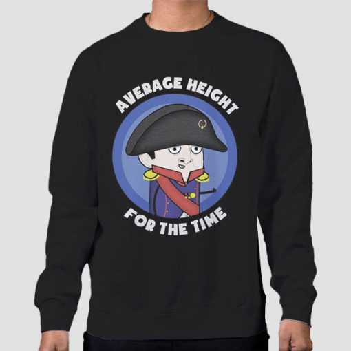 Oversimplified Merch Napoleon Cartoon Sweatshirt
