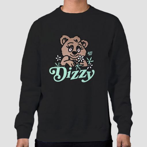 Sweatshirt Black Tana Mongeau Merch Dizzy Bear