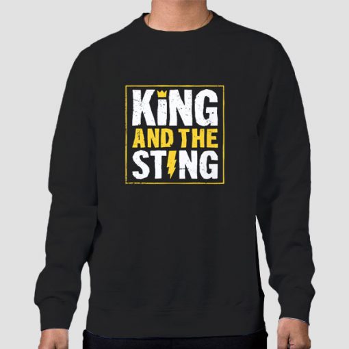 Sweatshirt Black Theo Von King and the Sting Merch