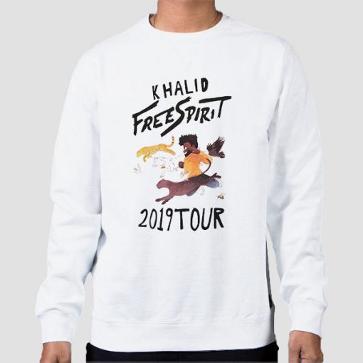 Khalid Free Spirit Merch 2019 Tour Sweatshirt