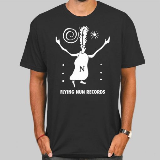 Fuzzy Flying Nun Records Shirt