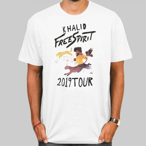 Khalid Free Spirit Merch 2019 Tour Shirt