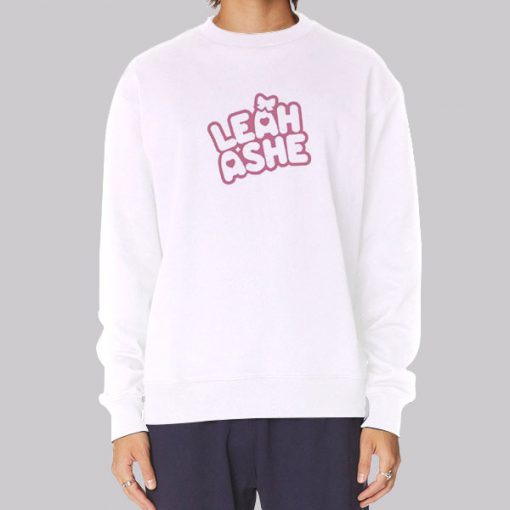 Leah Ashe Merch Pink Sweatshirt