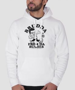 Hoodie White Twomad Merch Bruda From Da Bushes
