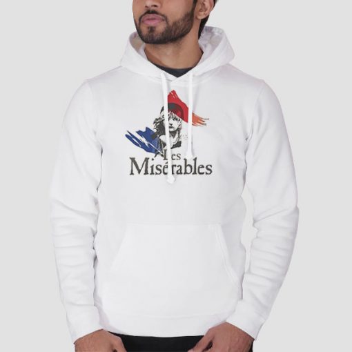 Hoodie White Vintage Les Miserables T Shirt