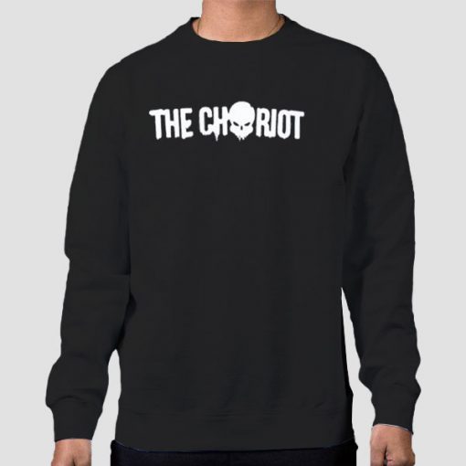 Sweatshirt Black Funny Logo the Chariot