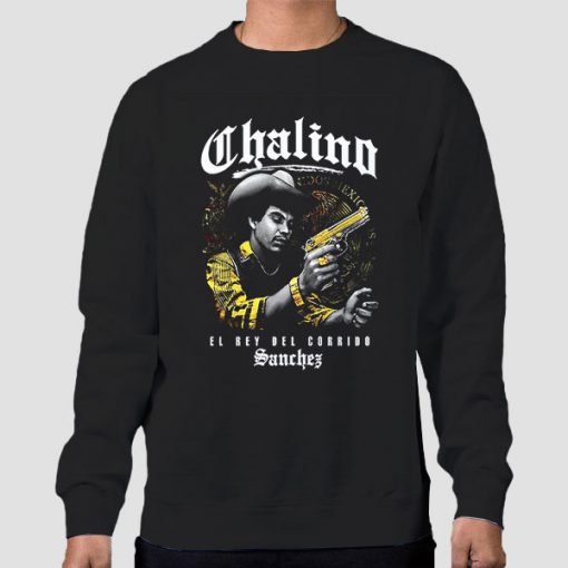 Sweatshirt Black Vintage Retro 90s Chalino Sanchez