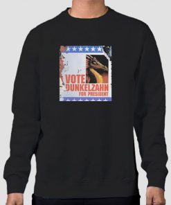 Sweatshirt Black Vote Dunkelzahn Shadowrun