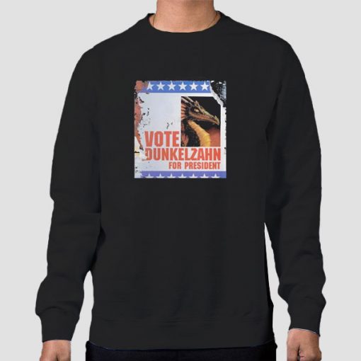 Sweatshirt Black Vote Dunkelzahn Shadowrun