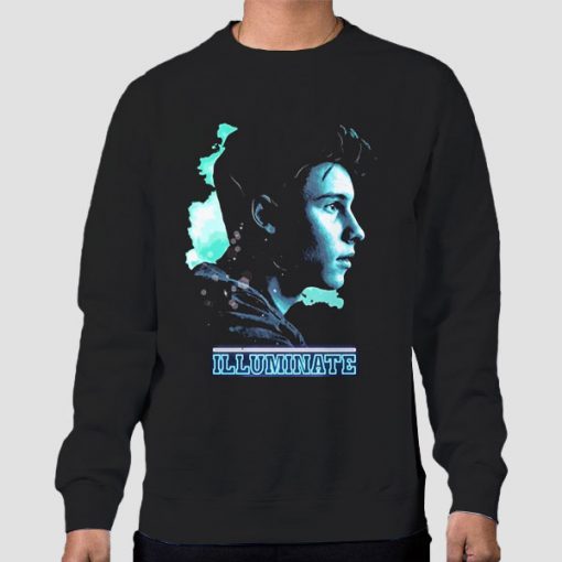 Sweatshirt Black World Tour Shawn Mendes Illuminate