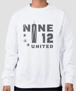 Sweatshirt White Nine Twelve United Stars Merch