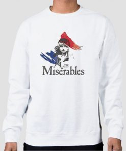 Sweatshirt White Vintage Les Miserables T Shirt