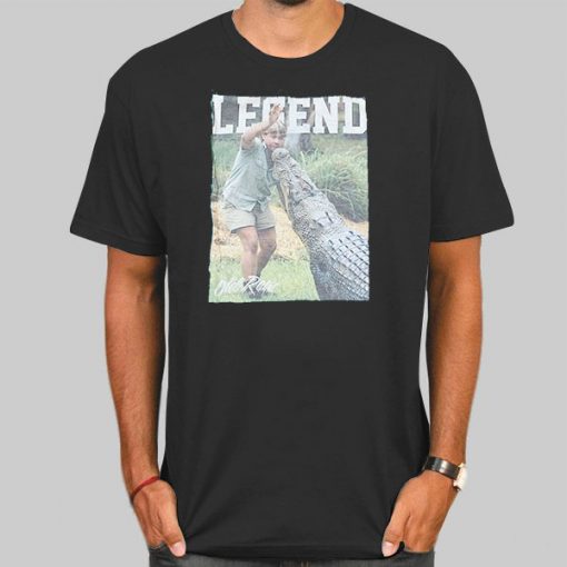 Legend Alligator Steve Irwin Shirt