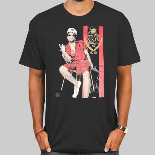Vintage 24K Magic Bruno Mars Tour Shirts