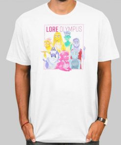Vintage Colorful Lore Olympus Merch Shirt
