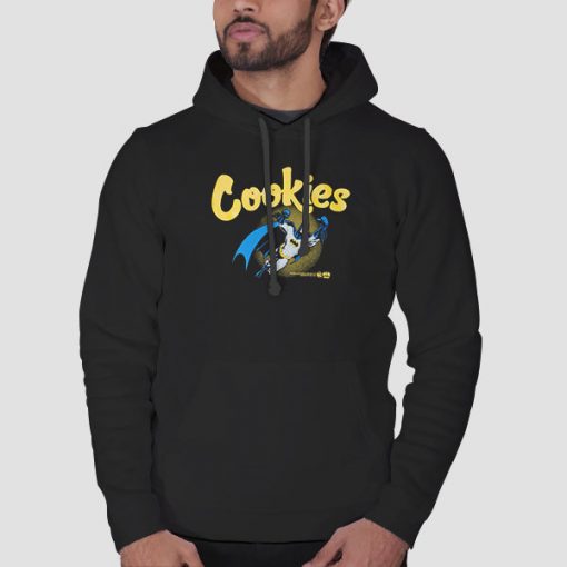 Hoodie Black Batman the Caped Crusader Cookies