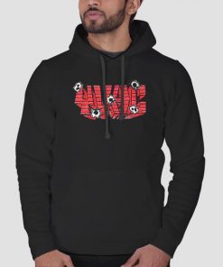 Hoodie Black YVHC Graphic Young and Hungry