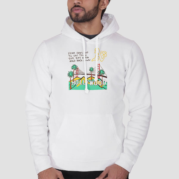 Hollywood From Oakland to Sactown Hoodie Cheap